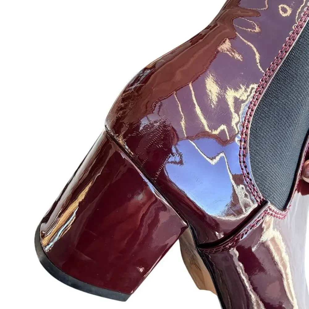 Express glossy oxblood